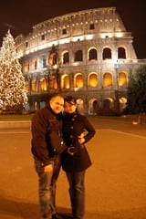 Honeymooners in Rome