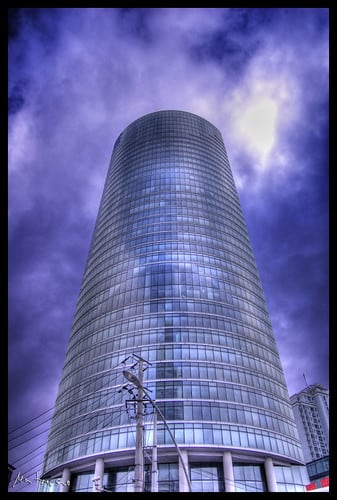 HDR Tower with nice Sky