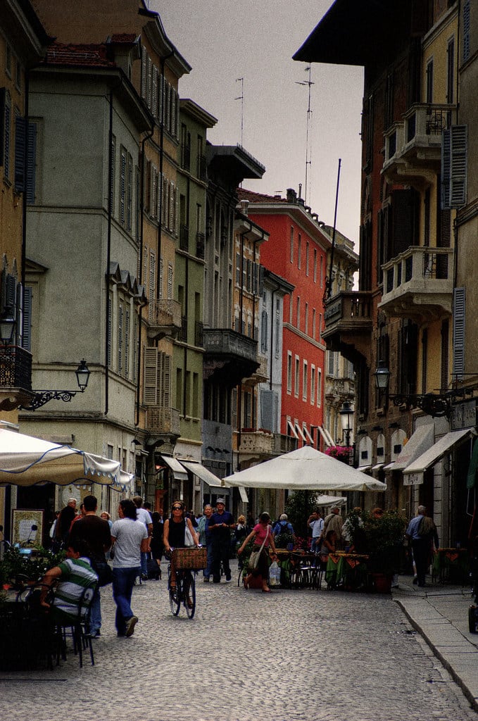 Parma: Strada del Cafe.