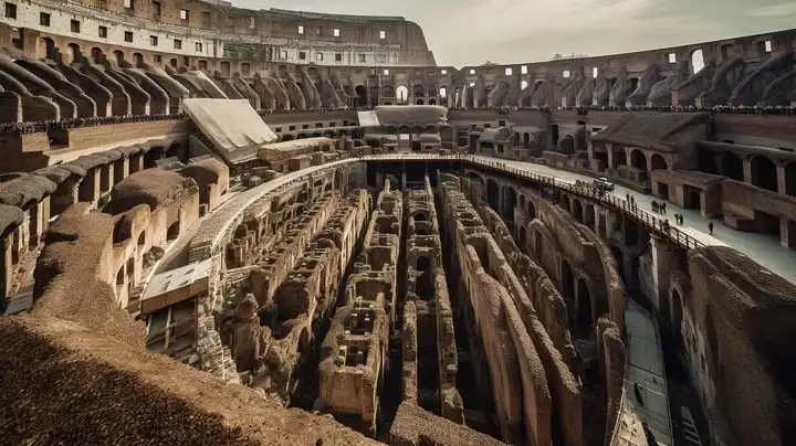 The Construction of the Colosseum in Rome