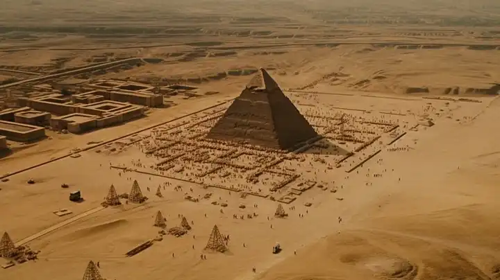 Construction of the Great Pyramids of Giza