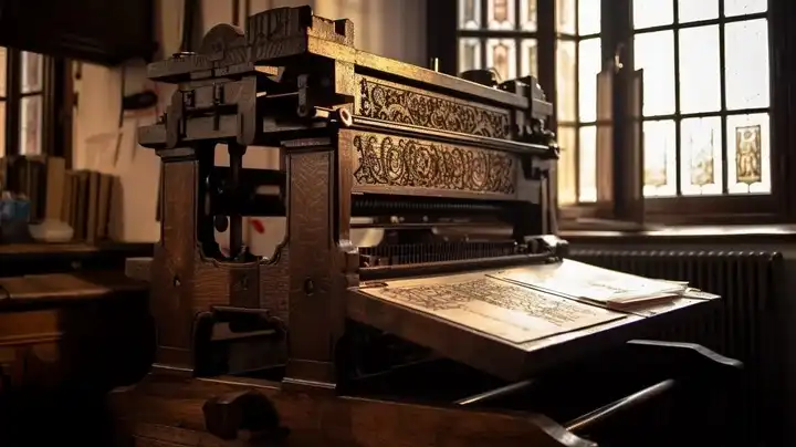 The Invention of the Printing Press by Johannes Gutenberg